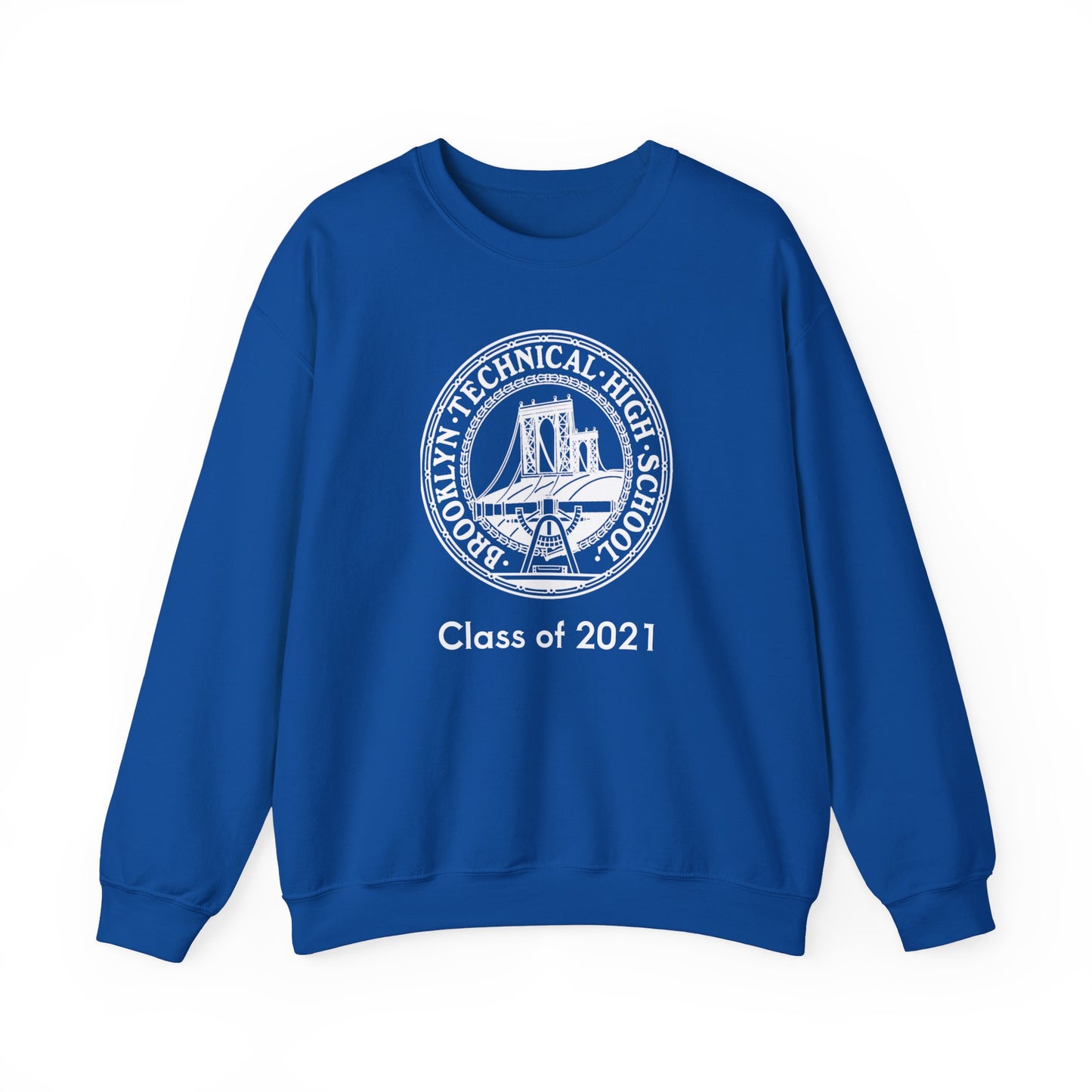 Classic Tech Seal - Men's Heavy Blend Crewneck Sweatshirt - Class Of 2021