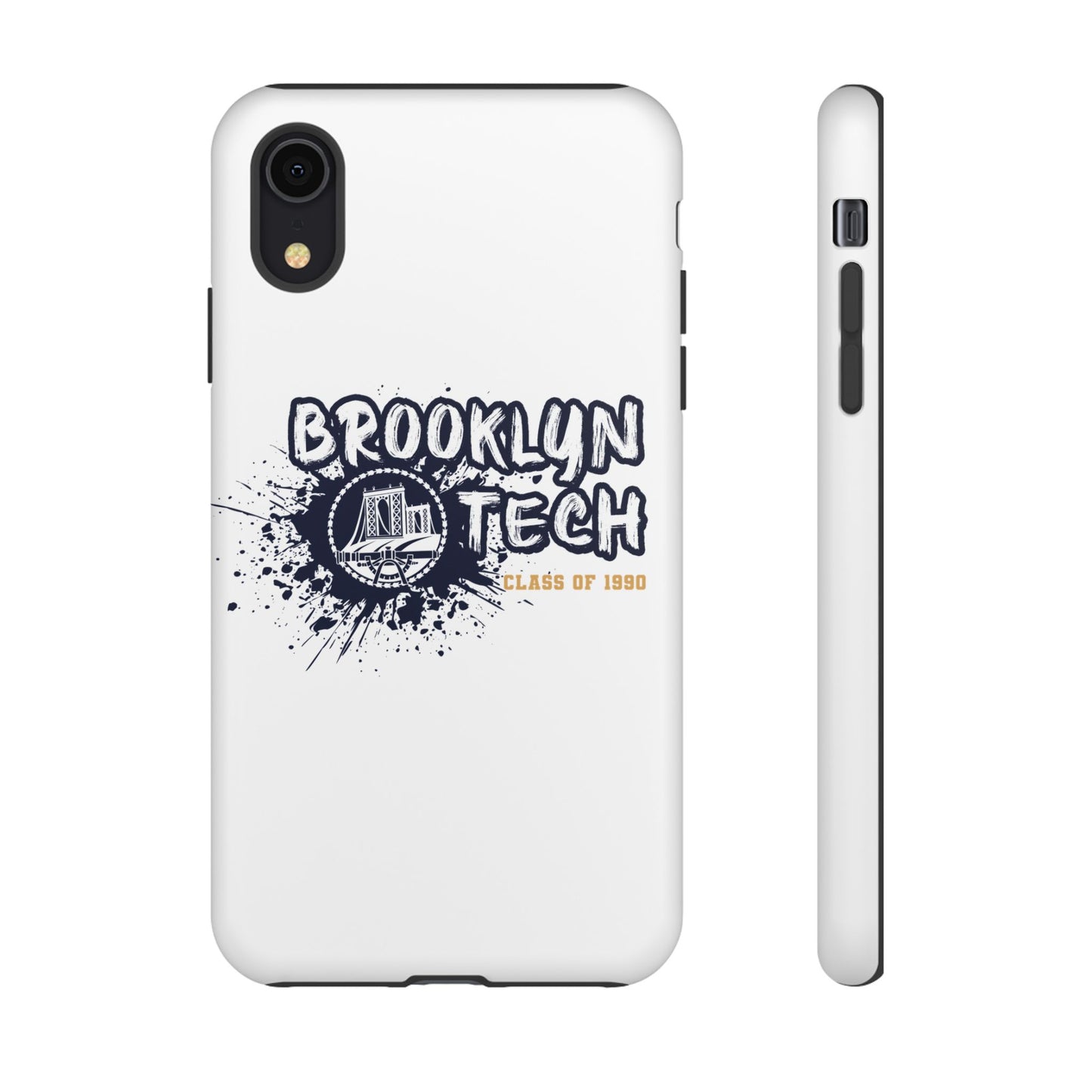 Class of 1990 Commemorative Tough Cases - iPhone Only - Gold font on White background