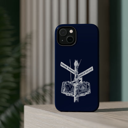 Dekalb Avenue & Brooklyn Tech Pl Magnetic Phone Case