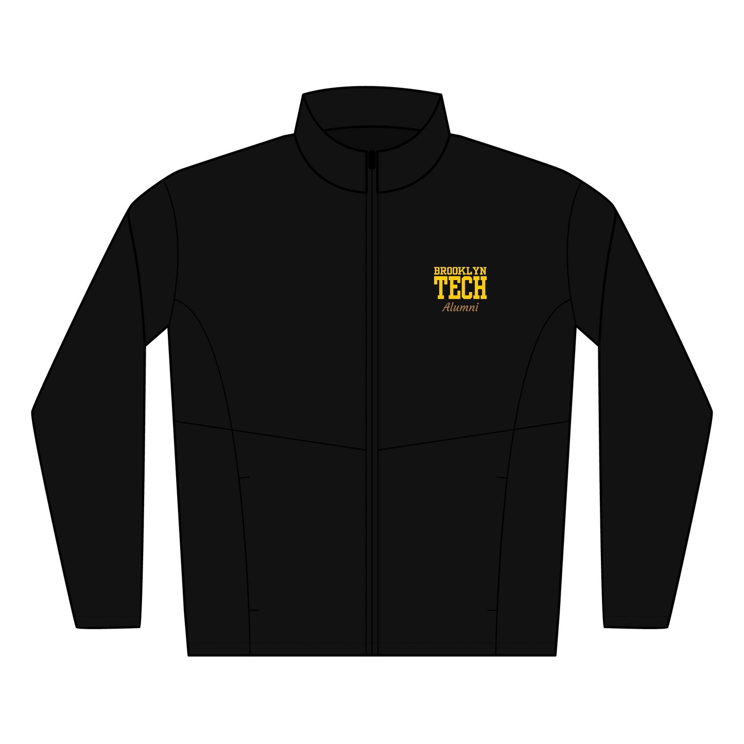 Brooklyn Tech Alumni Embroidered Tech Logo Soft Shell Jacket