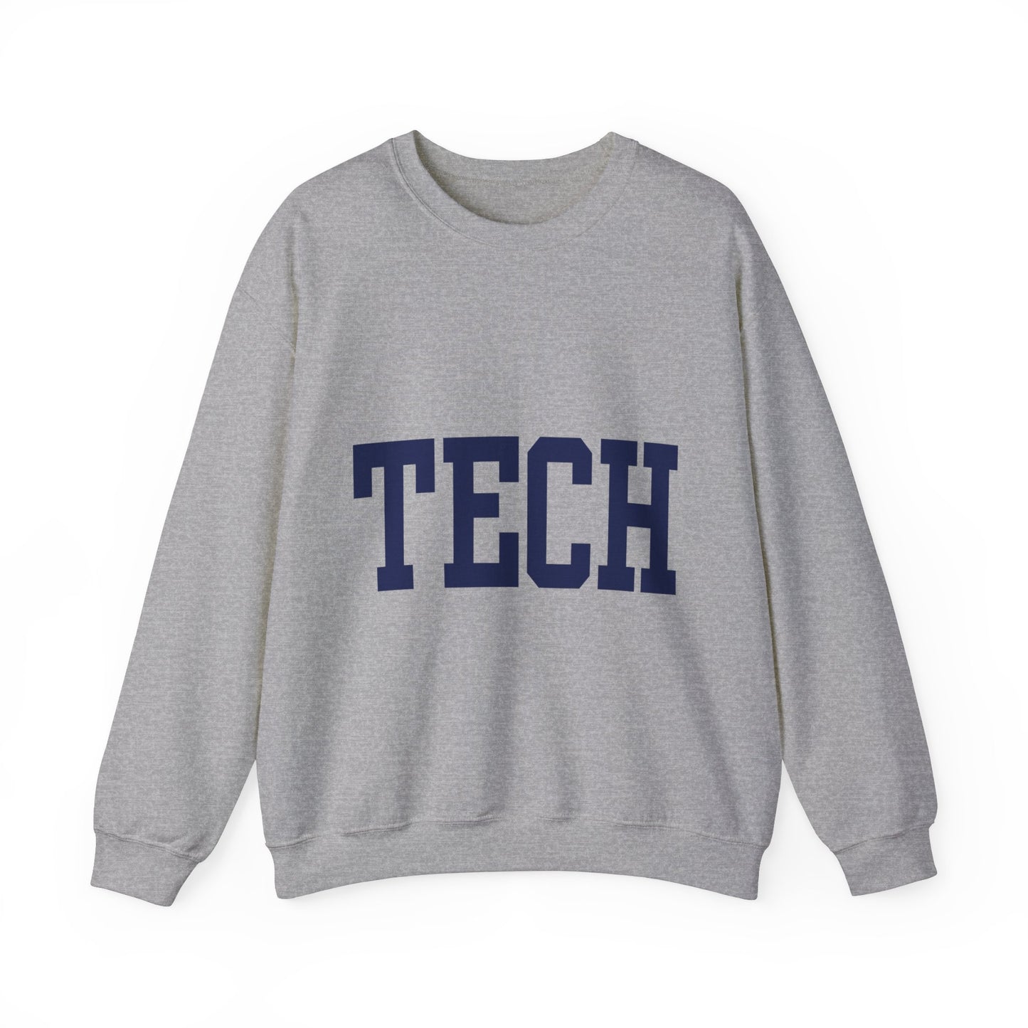 Tech - Classic Font - Men's Heavy Blend Crewneck Sweatshirt