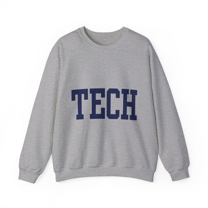 Tech - Classic Font - Men's Heavy Blend Crewneck Sweatshirt