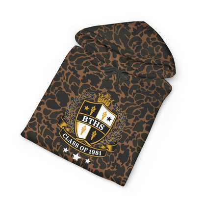 Class of 1981 - Simple Black Logo on Camo