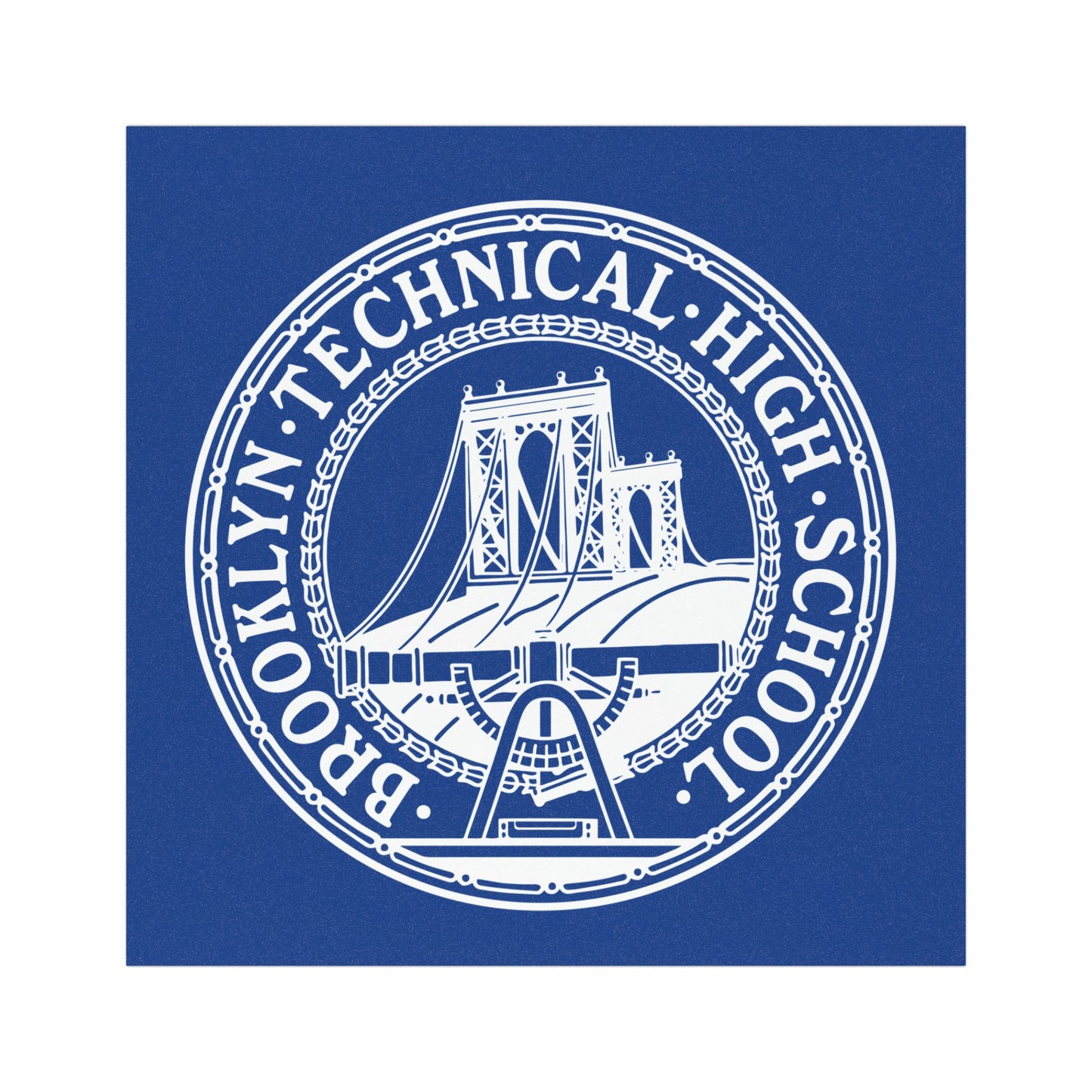 Classic Tech Logo Car Magnet