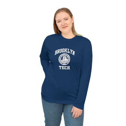 Brooklyn Tech Classic Logo - Men's Performance Long Sleeve Shirt