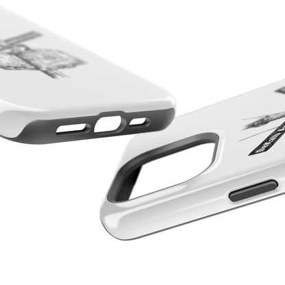 Dekalb Ave & Brooklyn Tech Pl - Impact-Resistant Phone Cases - White