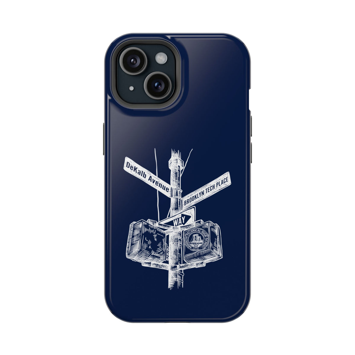 Dekalb Avenue & Brooklyn Tech Pl Magnetic Phone Case