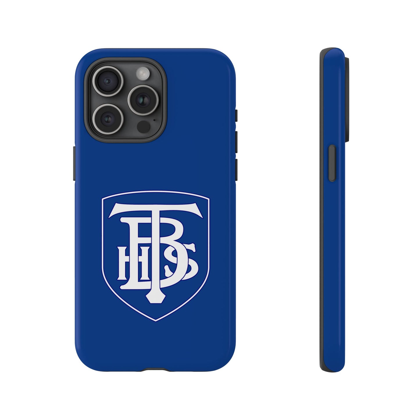 Stacked Logo - Tough Phone Cases - Navy