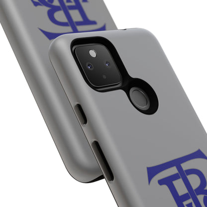 Stacked Logo - Tough Phone Cases - Gray - Google phones