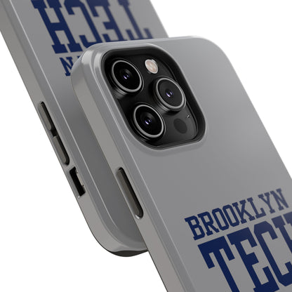 Brooklyn Tech - Impact-Resistant Phone Cases - Iphone Or Samsung - Gray