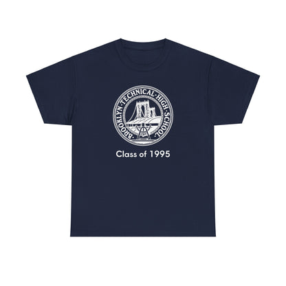 Classic Tech Seal - Men's Heavy Cotton T-Shirt - Class Of 1995