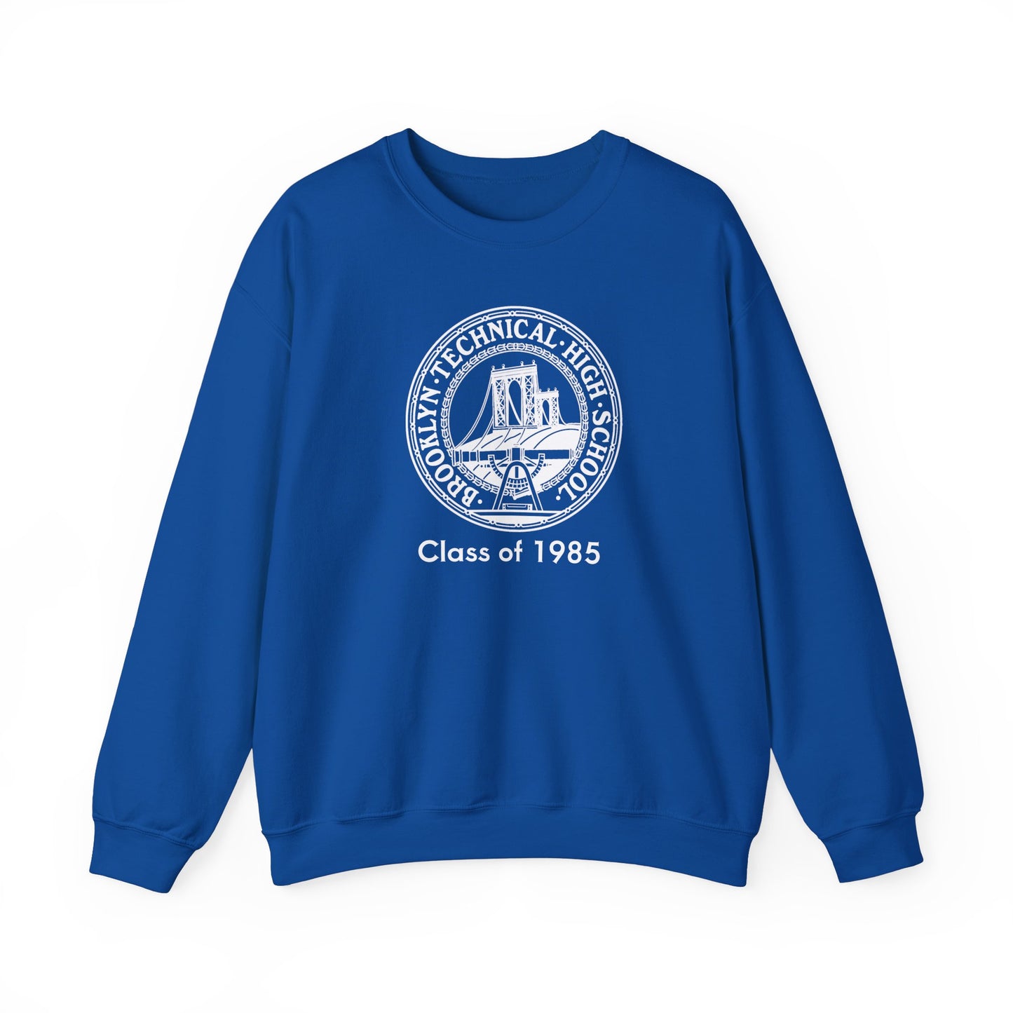 Classic Tech Logo - Class Of 1985 - Men's Heavy Blend™ Crewneck Sweatshirt