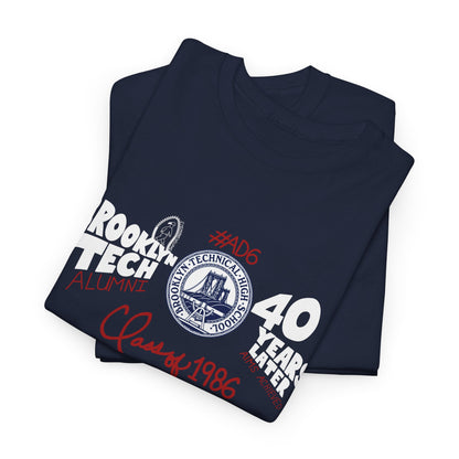 Class of 1986 Commemorative Unisex Heavy Cotton T-Shirt