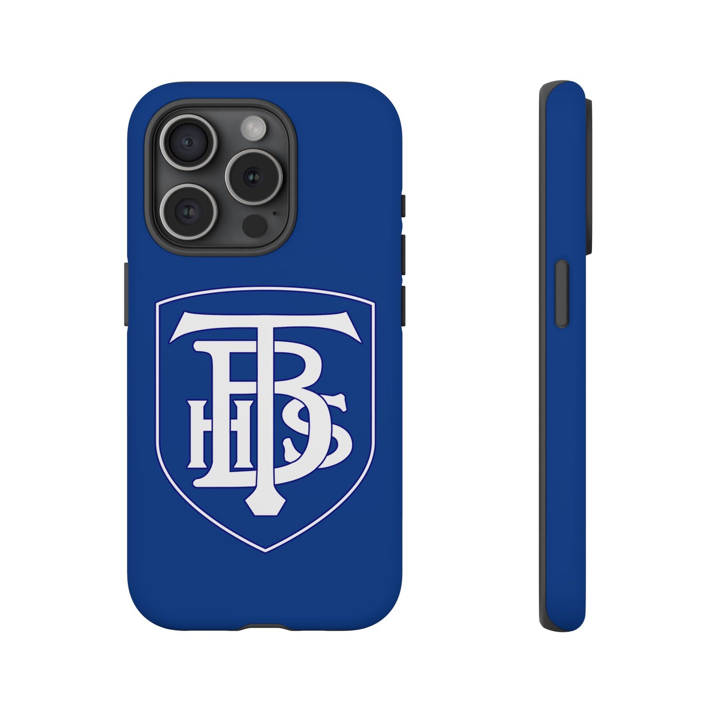 Stacked Logo - Tough Phone Cases - Navy