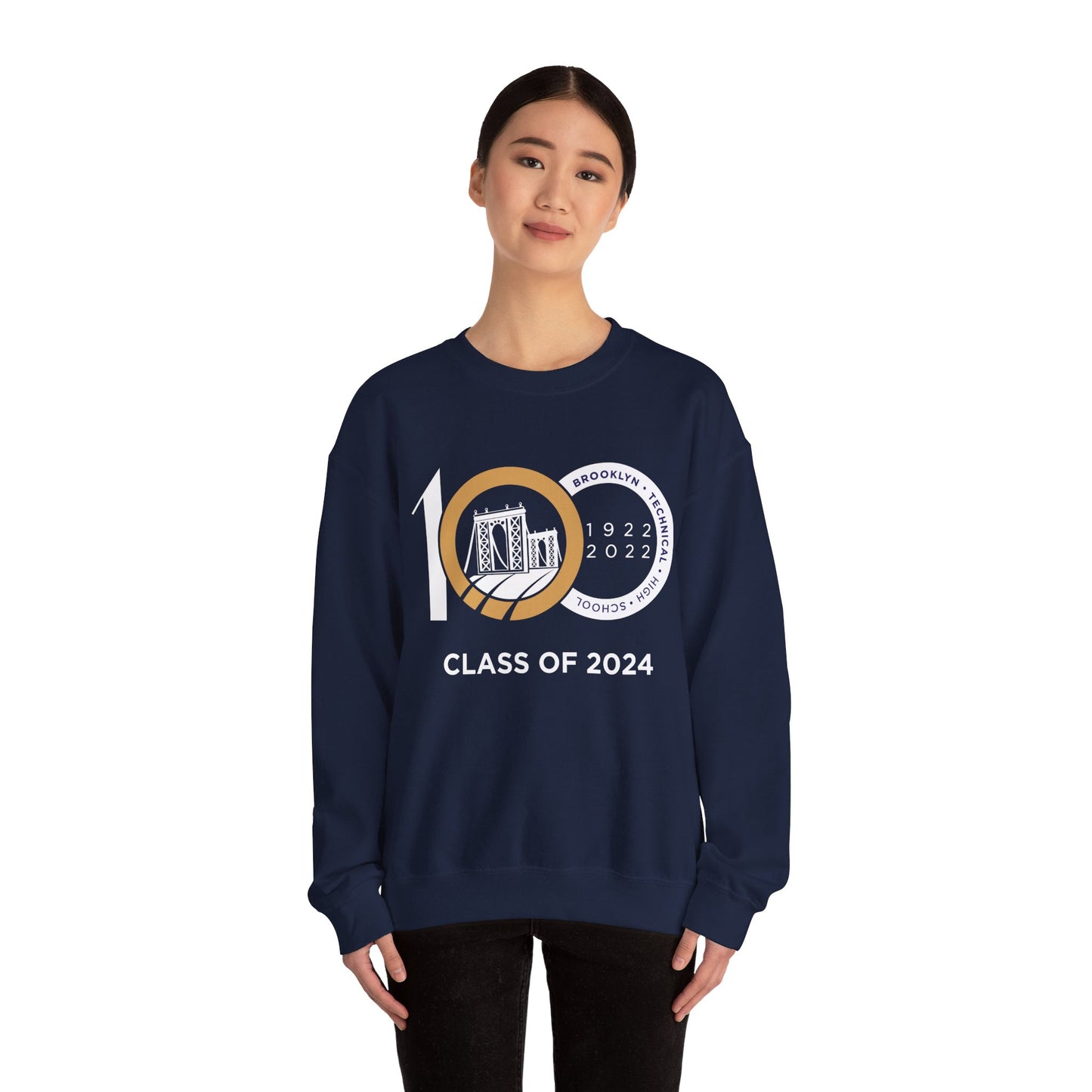 Centennial - Men's Heavy Blend Crewneck Sweatshirt - Class Of 2024