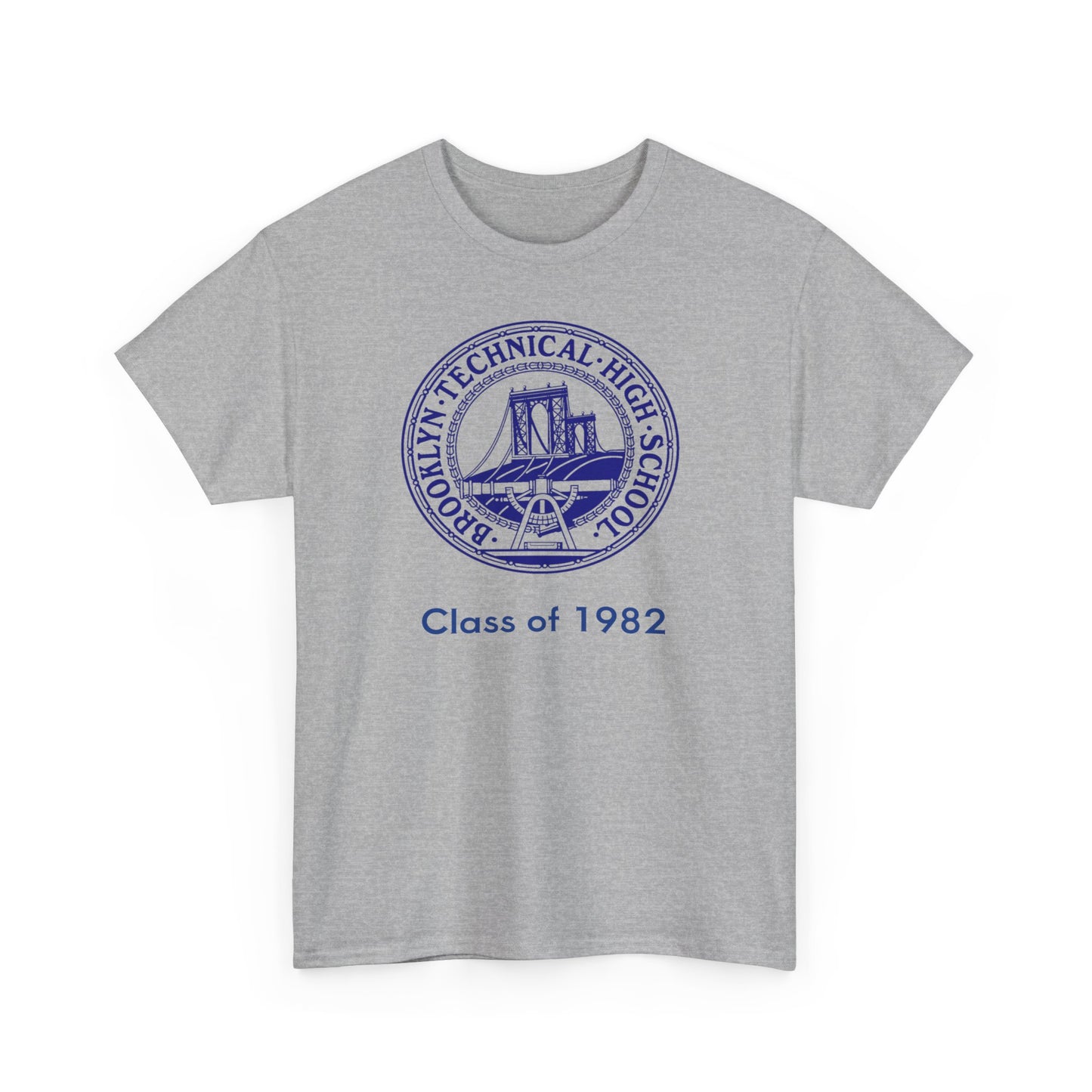 Classic Tech Seal - Men's Heavy Cotton T-Shirt - Class Of 1982