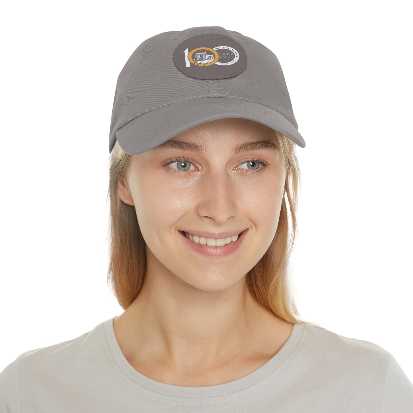 Tech Centennial Hat with Leather Patch (Round)