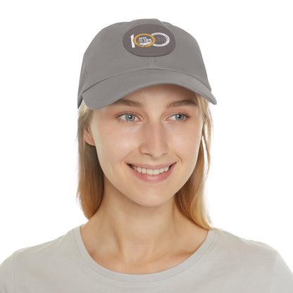 Tech Centennial Hat with Leather Patch (Round)