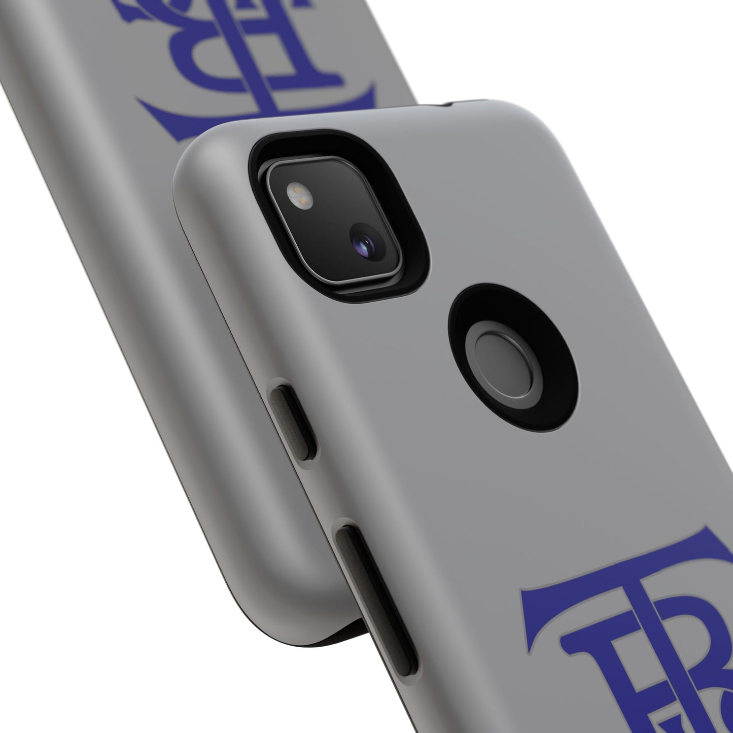 Stacked Logo - Tough Phone Cases - Gray - Google phones