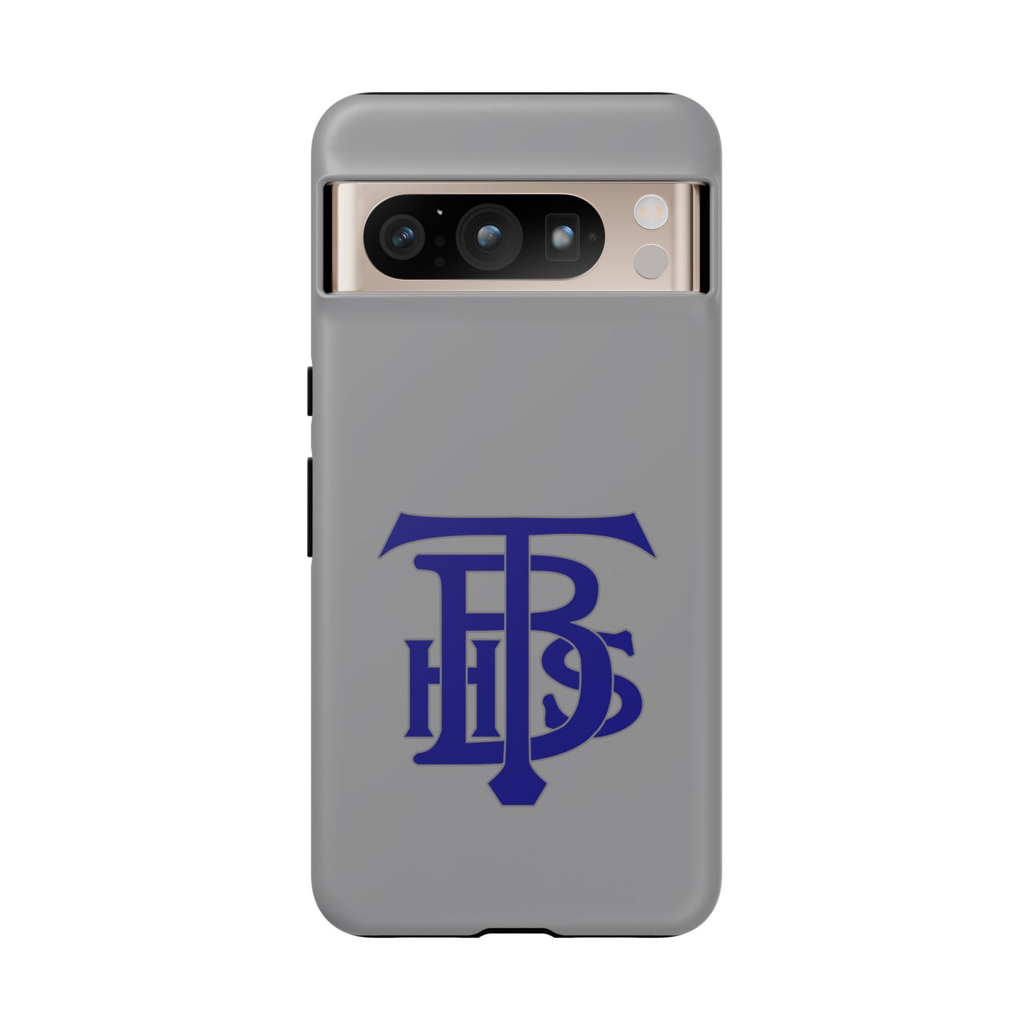 Stacked Logo - Tough Phone Cases - Gray - Google phones