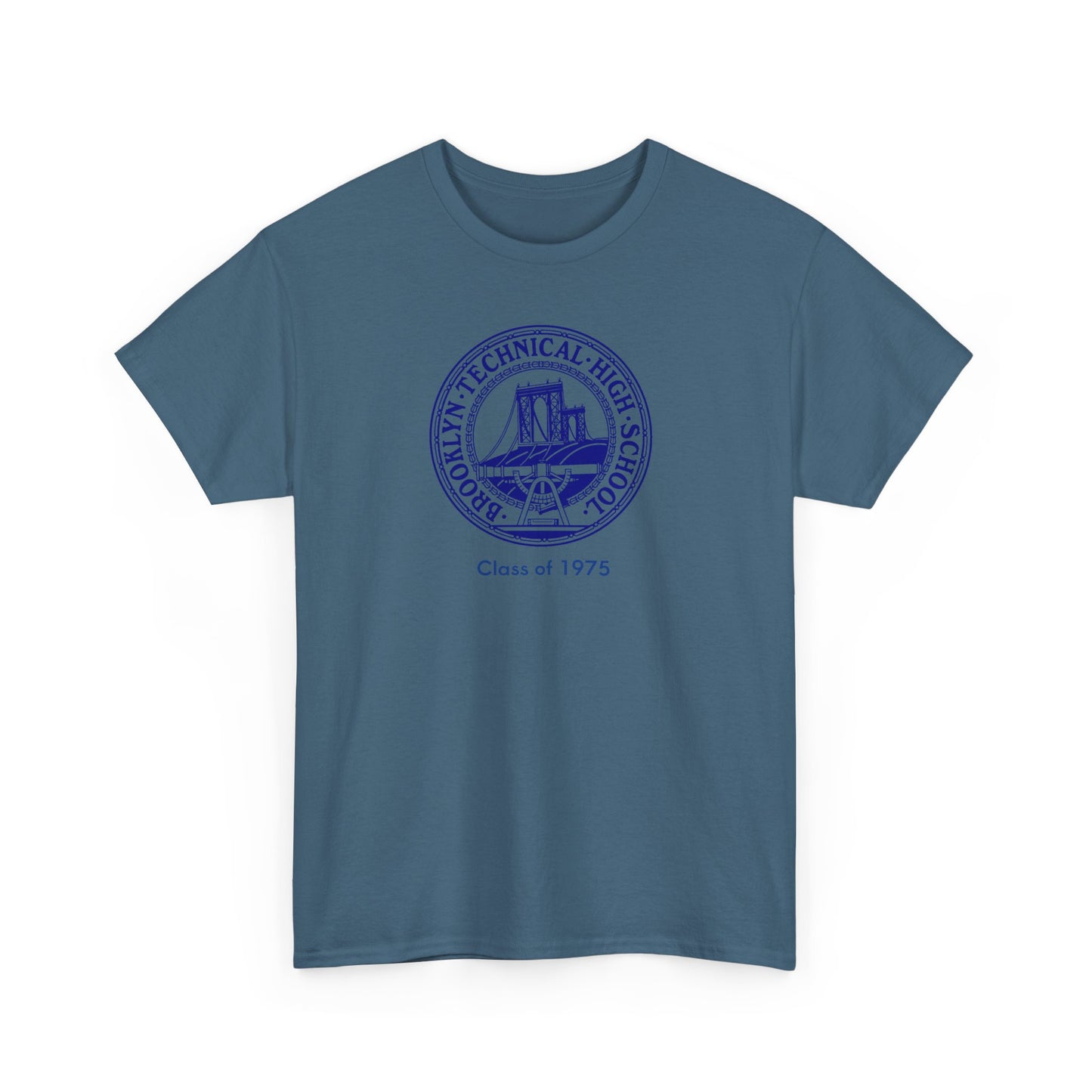 Classic Tech Logo - Class Of 1975 - Men's  Heavy Cotton T-Shirt