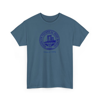 Classic Tech Logo - Class Of 1975 - Men's  Heavy Cotton T-Shirt