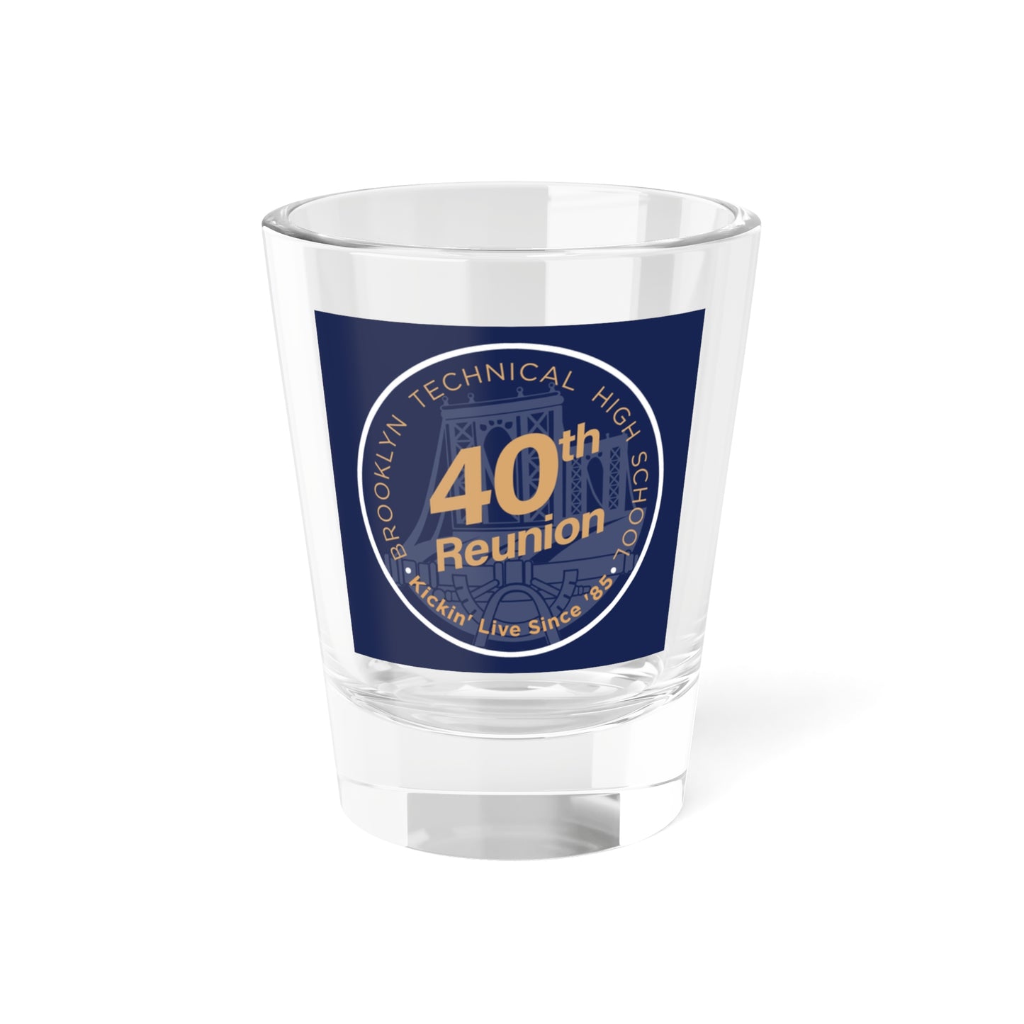 Class of 1985 Commemorative Shot Glass, 1.5oz