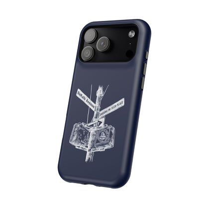Dekalb Avenue & Brooklyn Tech Pl Magnetic Phone Case