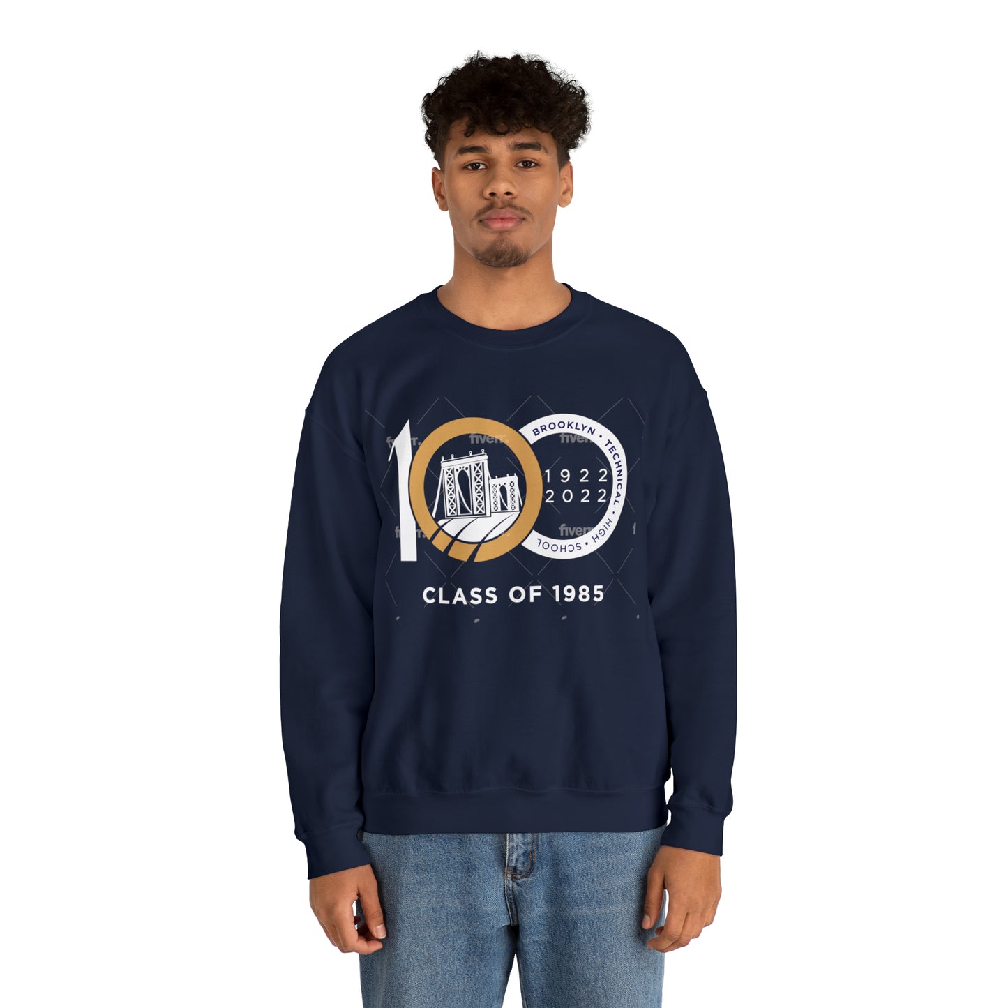 Centennial - Men's Heavy Blend Crewneck Sweatshirt - Class Of 1985