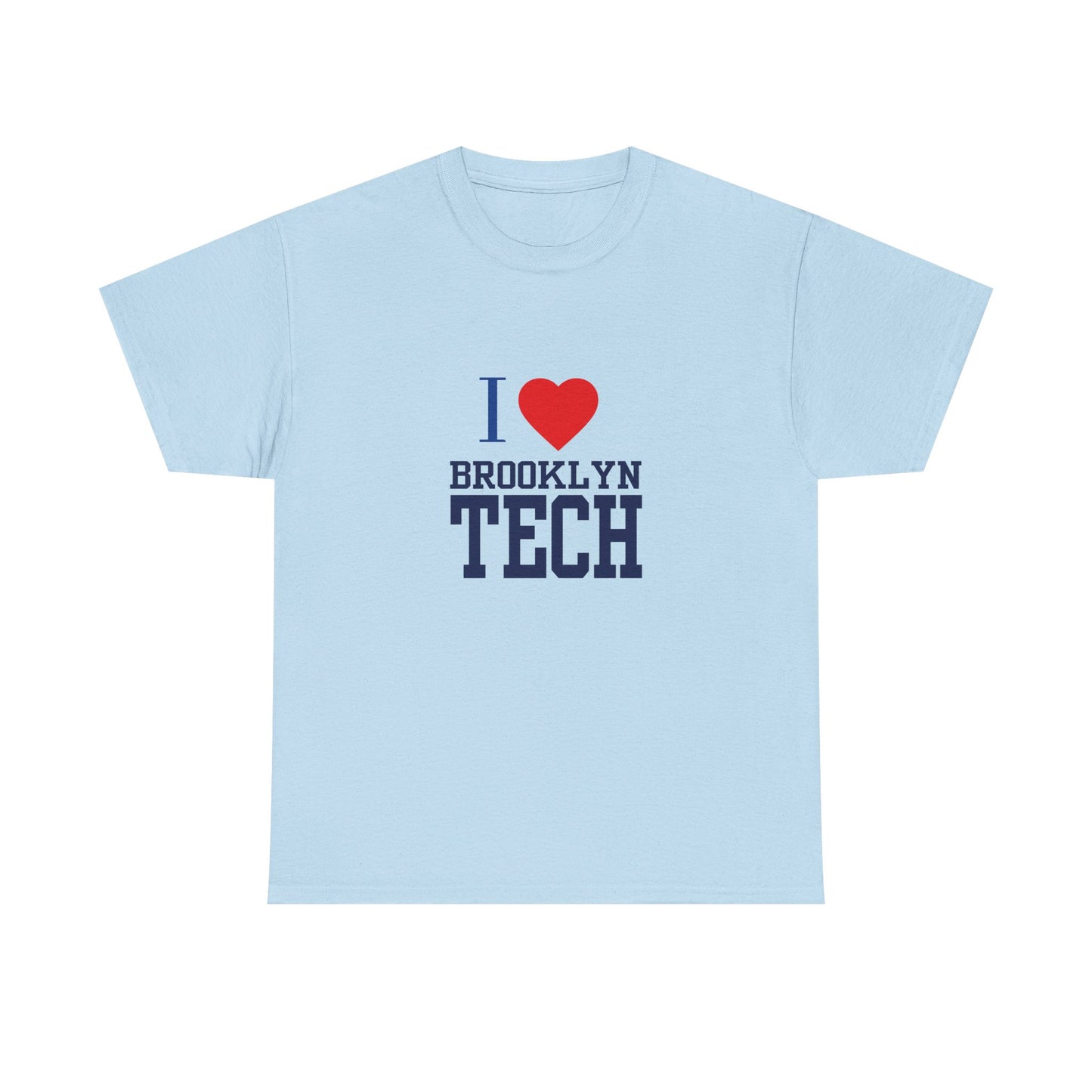 Boutique - I Love Brooklyn Tech Unisex Heavy Cotton T-shirt (Classic Font)