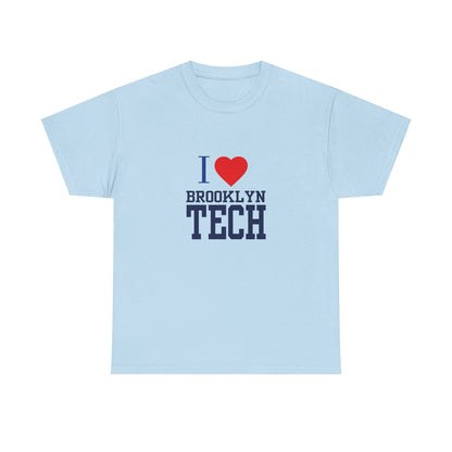 Boutique - I Love Brooklyn Tech Unisex Heavy Cotton T-shirt (Classic Font)