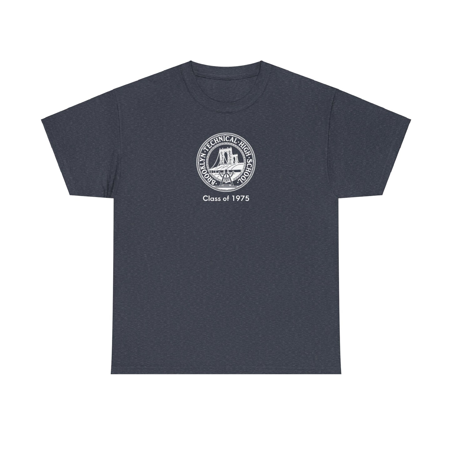 Classic Tech Logo - Class Of 1975 - Men's  Heavy Cotton T-Shirt