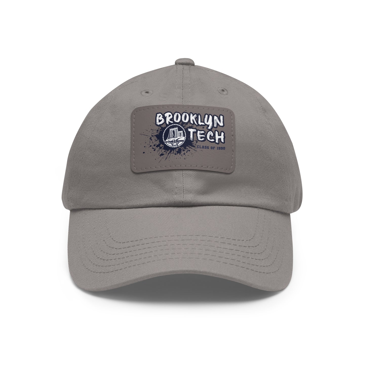 Class Of 1990 Commemorative Dad Hat With Leather Patch (rectangle)