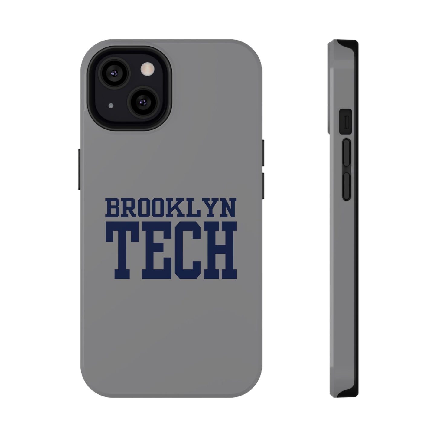 Brooklyn Tech - Impact-Resistant Phone Cases - Iphone Or Samsung - Gray