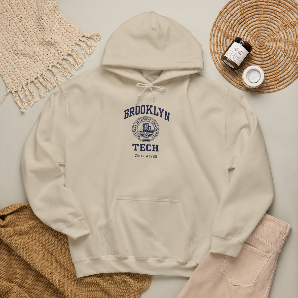 Class of 1985 - Classic Logo with Brooklyn Tech - Gildan Hoodie