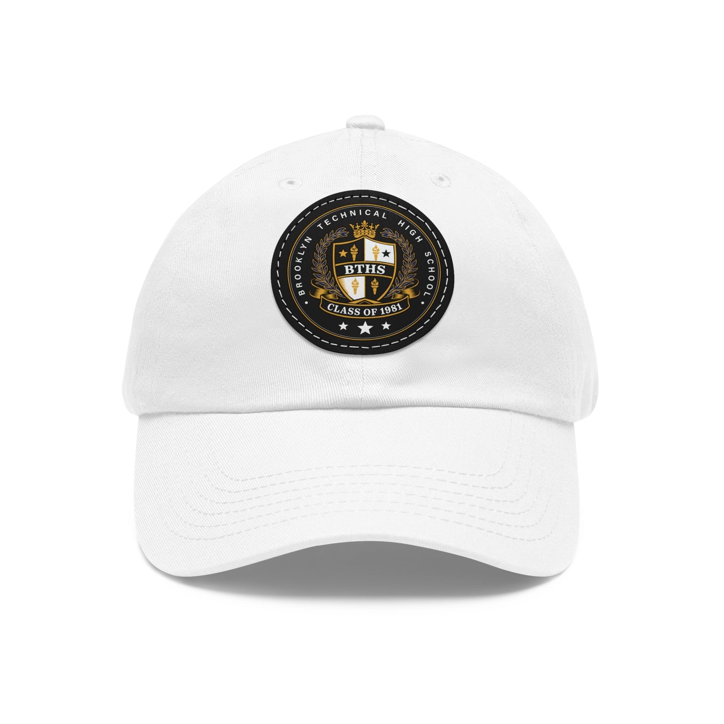 Class of 1981 45th Reunion Hat with Leather Patch (Round)
