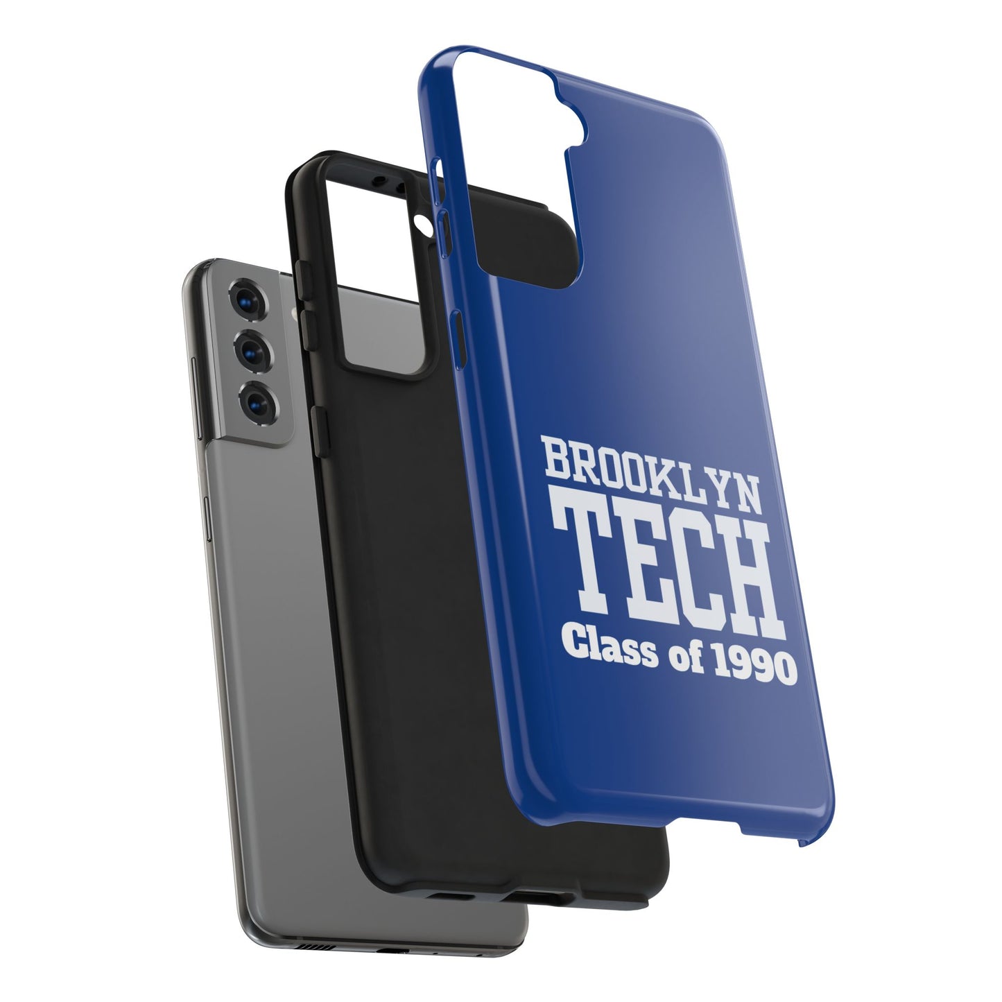 Brooklyn Tech Class Of 1990 Tough Phone Case - Blue