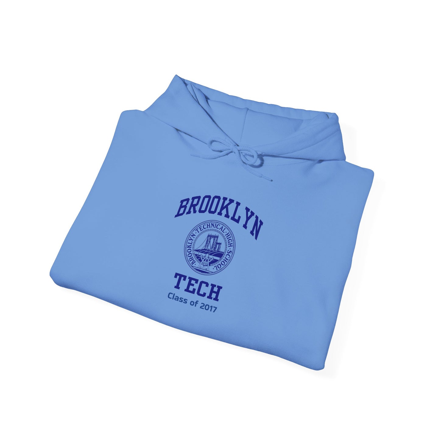 Brooklyn Tech Classic Logo - Men's Heavy Blend™ Hooded Sweatshirt - Class of 2017