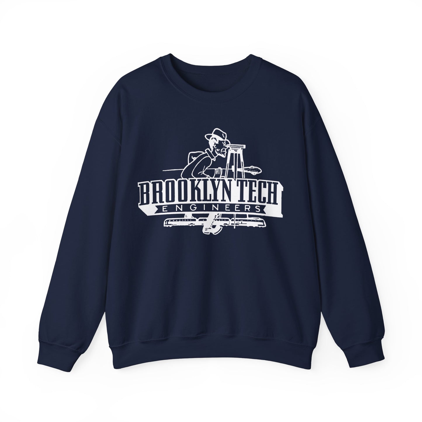 Vintage - Joe Engineer -  Men's Heavy Blend Crewneck Sweatshirt