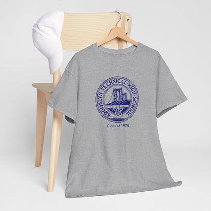 Classic Tech Logo - Class Of 1975 - Men's  Heavy Cotton T-Shirt