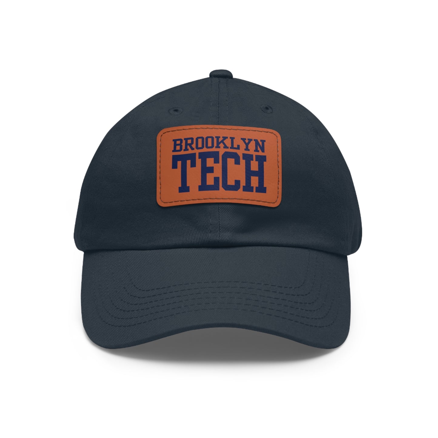 Classic Brooklyn Tech - Hat With Rectangular Leather Patch