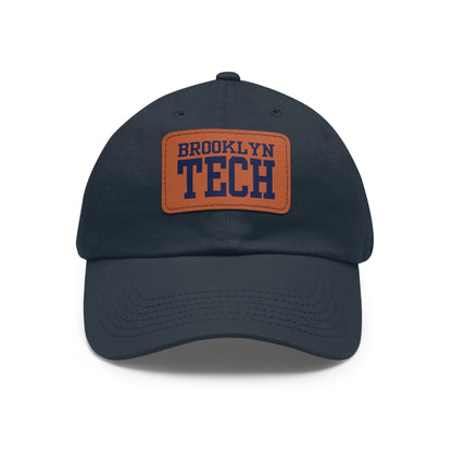 Classic Brooklyn Tech - Hat With Rectangular Leather Patch