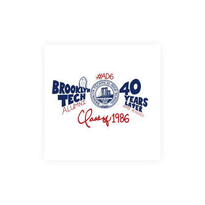 Class of 1986 Poster