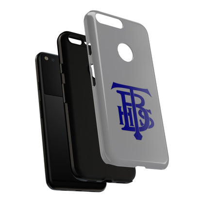 Stacked Logo - Tough Phone Cases - Gray - Google phones