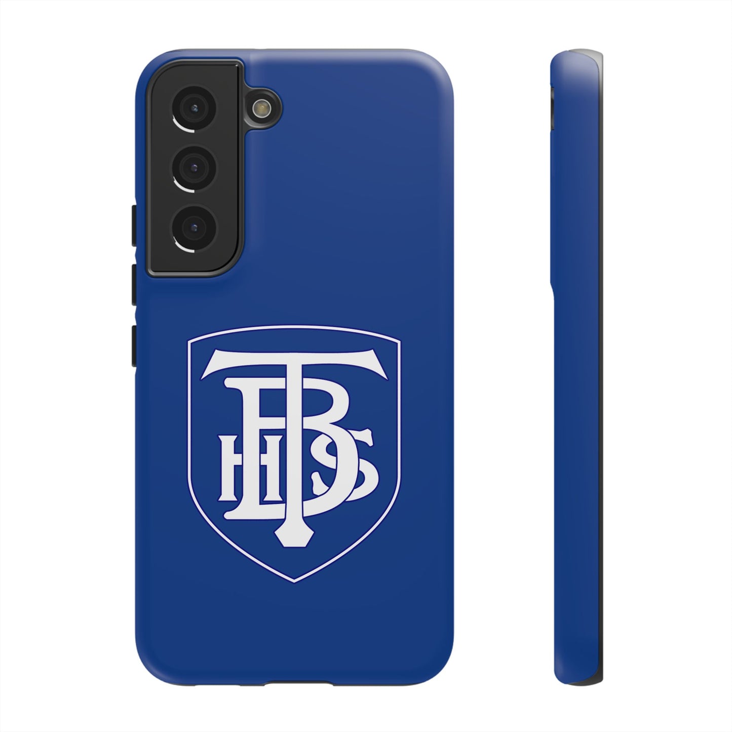 Stacked Logo - Tough Phone Cases - Navy