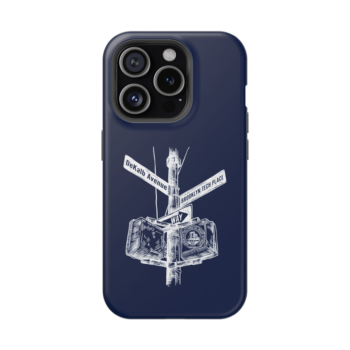 Dekalb Avenue & Brooklyn Tech Pl Magnetic Phone Case