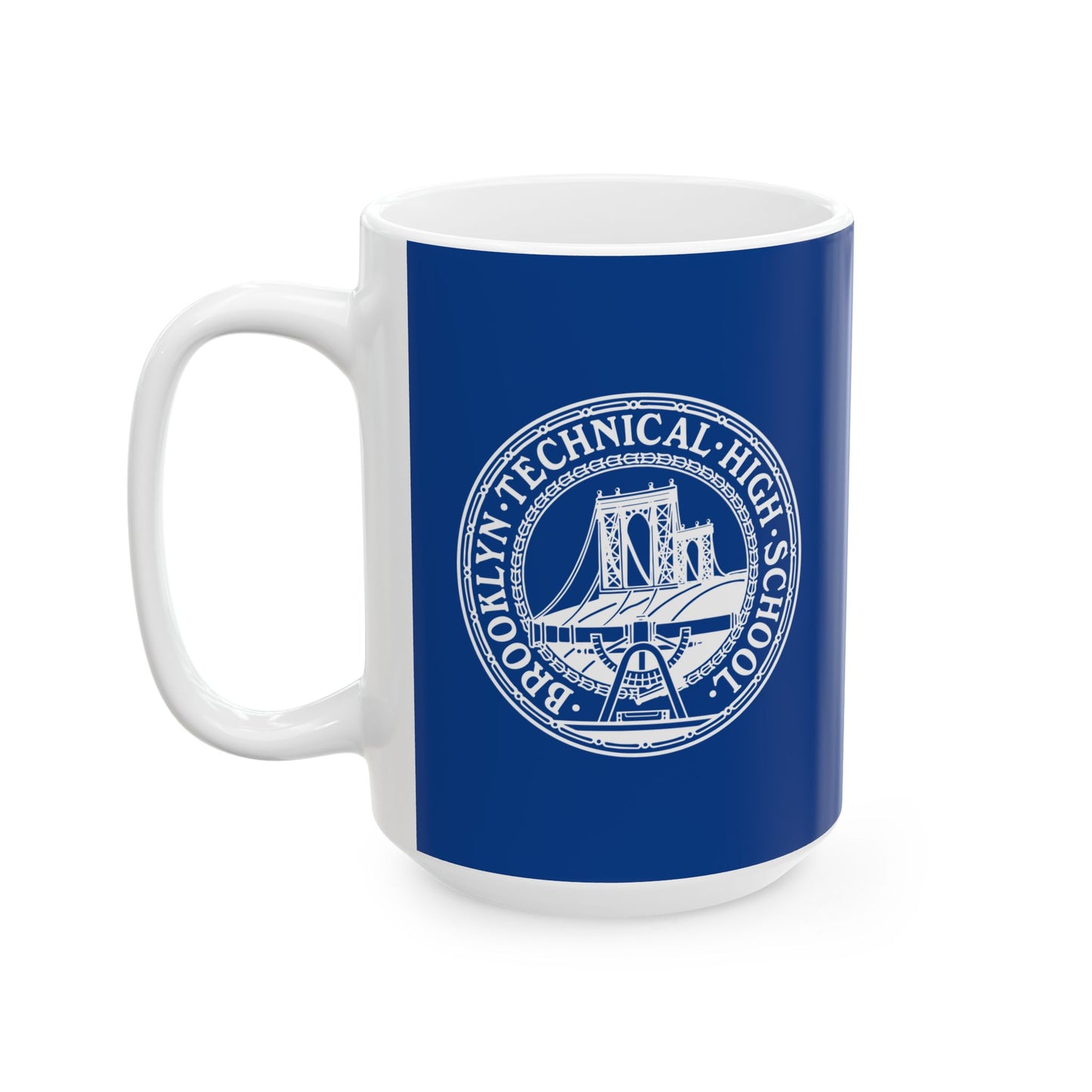 Modern Brooklyn Tech With Classic Tech Logo - Ceramic Mug, (11oz, 15oz)