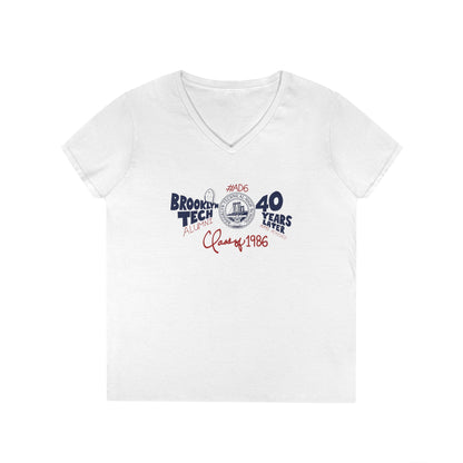 Class of 1986 Commemorative Ladies' V-Neck T-Shirt
