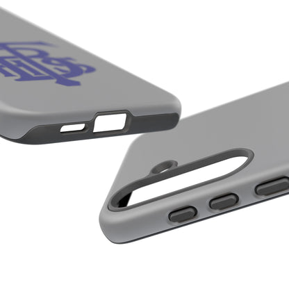 Stacked Logo - Tough Phone Cases - Gray - Samsung phones