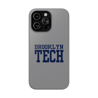 Brooklyn Tech - Impact-Resistant Phone Cases - Iphone Or Samsung - Gray